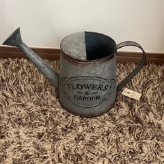 ブリキのジョーロ✳︎ガーデニング✳︎インテリアの画像