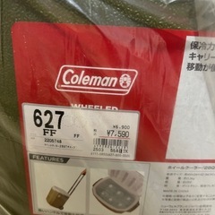 コールマン（Coleman） クーラーボックス ホイールクーラー28QTオリーブ キャスター付き 2205748の画像