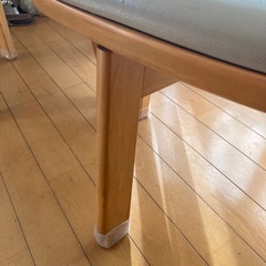 取引決定　回転ダイニングチェア　２脚の画像