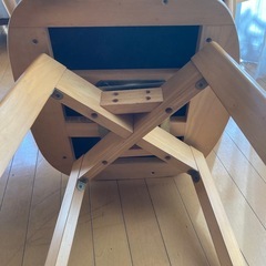 取引決定　回転ダイニングチェア　２脚の画像