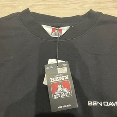 【新品未使用】BEN DAVIS ヘビーウェイトスウェット 黒 Mサイズ タグ付の画像