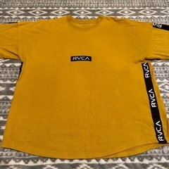 RVCA »»» 半袖Tシャツ Msize カラシ色の画像