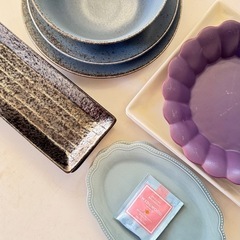 お皿まとめての画像