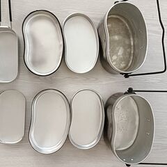 飯盒、メスティン、ミニシェラカップセットの画像