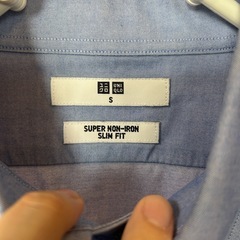 ユニクロ　UNIQLO ボタンダウンシャツ　ノンアイロン　SSの画像