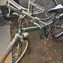 折りたたみマウンテンバイクの画像