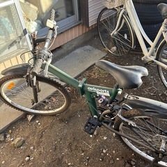折りたたみマウンテンバイクの画像