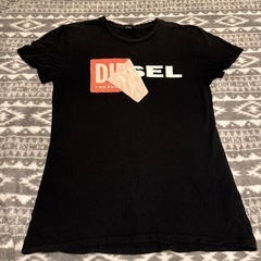 DIESEL »»» 半袖Tシャツ XS-Ssize ブラック 定番ロゴの画像