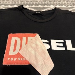 DIESEL »»» 半袖Tシャツ XS-Ssize ブラック 定番ロゴの画像