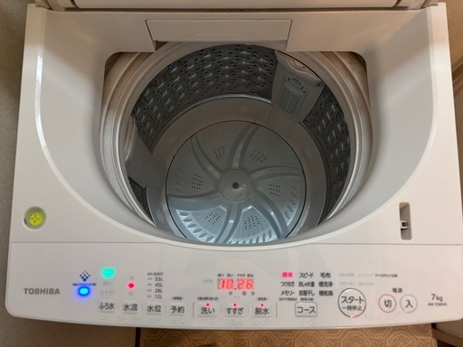 TOSHIBA 洗濯機　AW-7D8