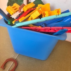 プラレール　レール　トーマスや新幹線の画像