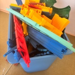 プラレール　レール　トーマスや新幹線の画像