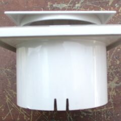 ☆ ナスタ NASTA KS-8840PR-SG 屋内換気口 角型 防虫網付プッシュタイプ シルバーグレー◆2個セットの画像