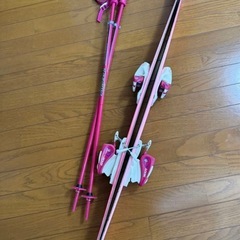 子供用　スキー板＆ストックセットの画像