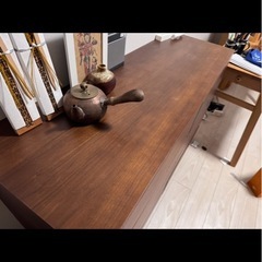 無印良品木製チェスト　ブラウンの画像