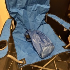 アウトドアチェア二脚座面高さ410mmの画像