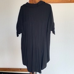 黒チュニック Lの画像