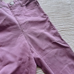 ピンク　スキニーパンツ　140の画像