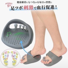 履くだけ！浮腫み美脚ダイエットスリッパの画像