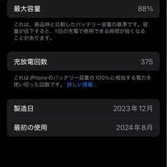 iPhone15 128GBの画像