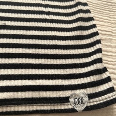 キッズ　ボーダートップス　150の画像