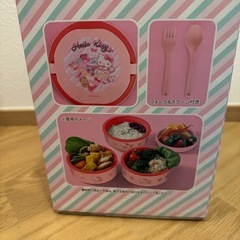 キティちゃん 3段ランチボックスの画像