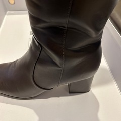 EVOL ロングブーツ 24.5サイズの画像