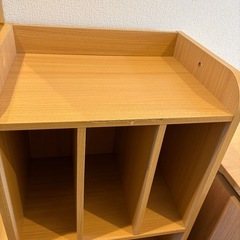 ランドセル収納　学習用品お片付けらっくラックの画像