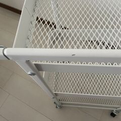 キャスター付き３段ワゴン差し上げます【小伝馬町まで取りに来ていただける方限定】の画像