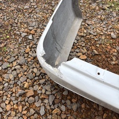 ハイエース　ナロー　LEGANCE リアバンパー　割れあり　補修前提の画像