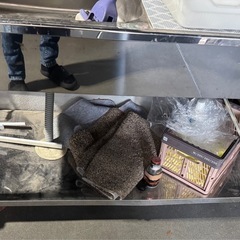 流し台　簡易　
ステンレスの画像