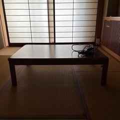 こたつ　6人　テーブルの画像