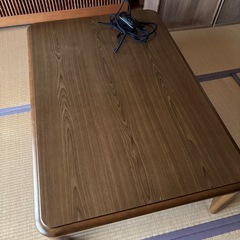 こたつ　6人　テーブルの画像