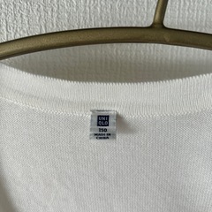 ユニクロ150 カーディガンの画像