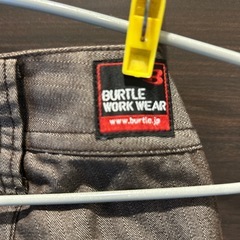 美品burtle work wearレディースカーゴパンツLサイズ　作業ズボンの画像