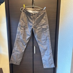 美品burtle work wearレディースカーゴパンツLサイズ　作業ズボンの画像