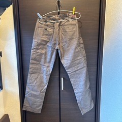 美品burtle work wearレディースカーゴパンツLサイズ　作業ズボンの画像