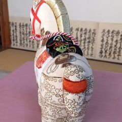 木目込み人形　2026年干支　午　馬　高さ18cmの画像