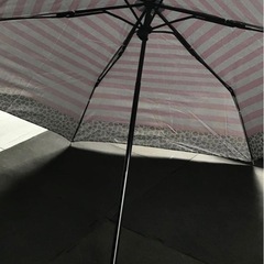 未使用 かさ 軽量 210g レオパード 晴雨兼用 折り畳み 傘 23.5cmの画像
