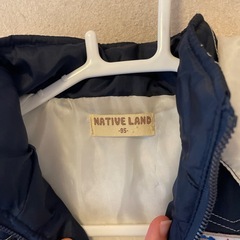 ダウンパーカー95センチの画像