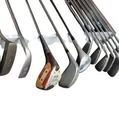 ゴルフクラブセット　キャディーバッグ付き（茶色）の画像