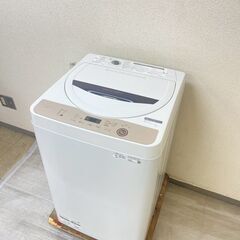 中古家電セット(冷蔵庫 Panasonic 138L 2021年製 NR-B14FW-T 洗濯機 SHARP 6kg 2021年製 ES-GE6E)の画像