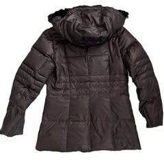 ▲ファーフード付きダウン/フェザーコート▲ＵＳＥＤの画像