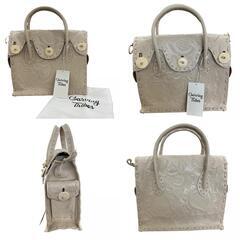 SG00001 現状品 GRACE CONTINENTAL グレースコンチネンタル GRACE CONTINENTAL  ショルダーバッグ エクリュ Carving Tribes  牛革 レディース [0000000000650]の画像