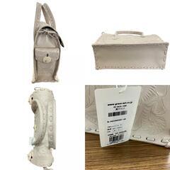 SG00001 現状品 GRACE CONTINENTAL グレースコンチネンタル GRACE CONTINENTAL  ショルダーバッグ エクリュ Carving Tribes  牛革 レディース [0000000000650]の画像