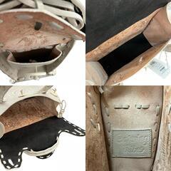 SG00001 現状品 GRACE CONTINENTAL グレースコンチネンタル GRACE CONTINENTAL  ショルダーバッグ エクリュ Carving Tribes  牛革 レディース [0000000000650]の画像