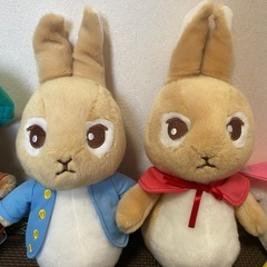 ピーターラビット ぬいぐるみ まとめ売りの画像