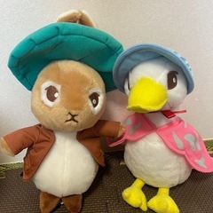 ピーターラビット ぬいぐるみ まとめ売りの画像