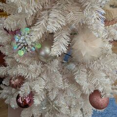 フランフラン ホワイトクリスマスツリーの画像