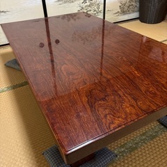 【高級】一枚板の座卓の画像